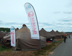 IFK Kiruna's tent