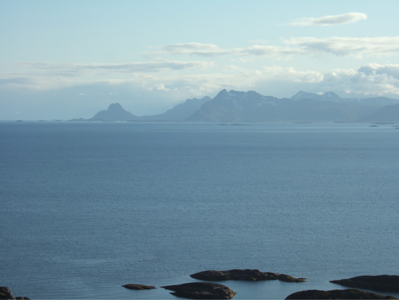 Looking south from the top of Presten