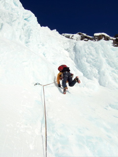 Calle leading the last pitch